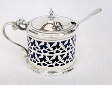 Sterling silver mustard for sale  OSWESTRY