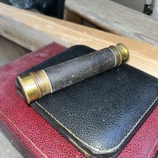 Antique brass spyglass for sale  BRIDGEND