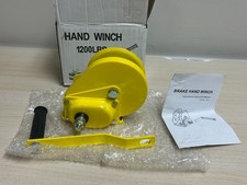 Guincho manual amarelo bidirecional com travamento automático resistente 1200 lb comprar usado  Enviando para Brazil