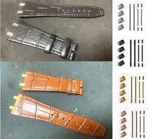 pulseira de couro genuíno (adequado para) Audemars Piguet AP Royal Oak 26mm 15500 comprar usado  Enviando para Brazil