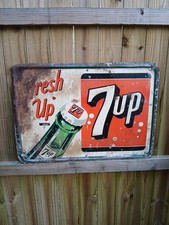 1950s embossed 7up for sale  Clermont