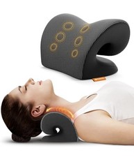 Usado, Almofada de pescoço cervical Duppa dispositivo maca suporte alívio da dor massagem comprar usado  Enviando para Brazil