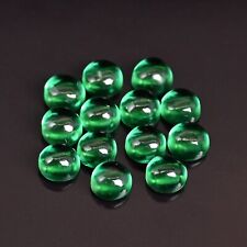 Cabochão de quartzo esmeralda formato redondo calibrado pedra preciosa traseira plana qualidade AAA comprar usado Cabochão de quartzo esmeralda formato redondo calibrado pedra preciosa traseira plana qualidade AAA comprar usado  Enviando para Brazil