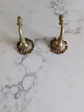 Antique brass curtain for sale  COLCHESTER