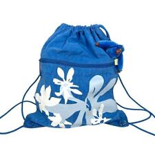 Mochila Kipling Supertaboo cordão estampada floral macaco charme bolsa azul, usado comprar usado  Enviando para Brazil