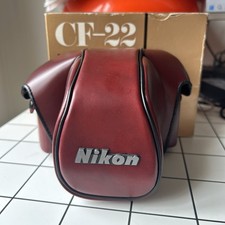 Nikon leather case for sale  COVENTRY