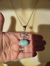 Collier argent pierre d'occasion  Beynat