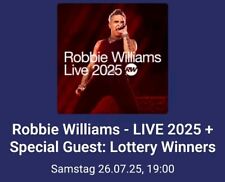 robbie williams tickets gebraucht kaufen  Berlin