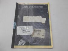 Operator manual john for sale  Edinburg