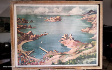Ancienne affiche géographie d'occasion  Déols