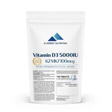 Vitamina D3 5000UI + K2 MK7 100mcg – Força Óssea, Saúde do Coração, Suporte Imunológico, usado comprar usado  Enviando para Brazil
