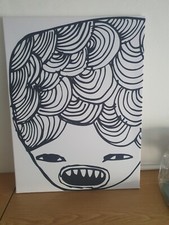 Canvas leinwand neguinha gebraucht kaufen  Stuttgart