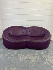 Superb purple leather for sale  RAINHAM