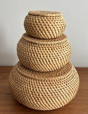 Vintage rattan wicker for sale  CLEVEDON