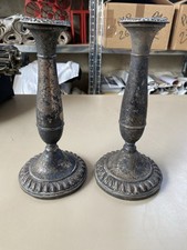 Candelabri coppia metallo usato  Casalecchio di Reno