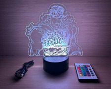 Lampara Led Logo Street fighter 2 V Capcom Mega drive Snes ps5 ps4 switch xbox, usado comprar usado  Enviando para Brazil