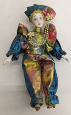 Harlequin jester porcelain for sale  Mesa