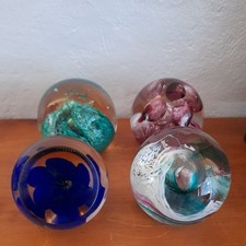 Four paperweights caithness for sale  LEIGH