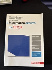 Matematica.azzurro con tutor. usato  Qualiano
