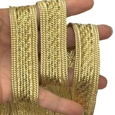 Gimp braid gold for sale  CHESTERFIELD