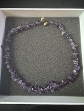Vintage necklace amethyst for sale  KIRKCALDY
