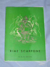 Rime scarpone olindo usato  Sustinente