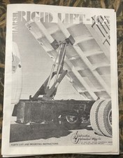 Hydraulic rigid lift for sale  Wheeler