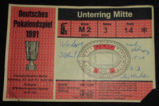 Dfb pokalfinale 1991 gebraucht kaufen  Bergkamen