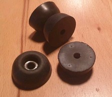 Gummifüße 25x10 stahlverstä gebraucht kaufen  Fürth