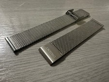 Pulseira de aço inoxidável Orient SHARK MESH estilo 18mm PECHINCHA! comprar usado Pulseira de aço inoxidável Orient SHARK MESH estilo 18mm PECHINCHA! comprar usado  Enviando para Brazil