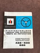 Richtzeitenliste ihc internati gebraucht kaufen  Kulmbach