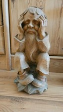 Handgeschnitzte holzfigur nach gebraucht kaufen  Pollhagen