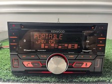 Rádio AM FM Kenwood Double Din Bluetooth CD player AUX USB DPX502BT comprar usado  Enviando para Brazil