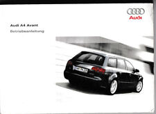 Usado, AUDI A4 AVANT Bedienungsanleitung 2005 2006 B7 Betriebsanleitung Handbuch BA comprar usado  Enviando para Brazil