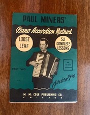 Método de Acordeão para Piano Paul Miners 52 Lições Completas Parte Dois EXCELENTE ESTADO! comprar usado  Enviando para Brazil
