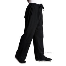 Calça de algodão preta casual kung fu tai chi artes marciais Wushu Wing Chun comprar usado Calça de algodão preta casual kung fu tai chi artes marciais Wushu Wing Chun comprar usado  Enviando para Brazil