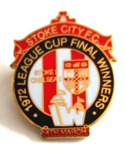 Stoke city badge for sale  SANDY