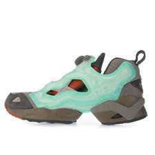 Męskie trampki Reebok Classics Happy99 InstaPump Fury 95 sznurowane w kolorze zielonym, używany na sprzedaż  Wysyłka do Poland