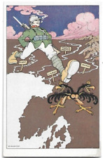 Cartolina militare omaggio usato  Trieste