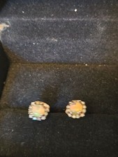 Brincos Disney Springs Na Hoku ouro 14kt opala LE VIAN e diamante 1/10 quilate $999, usado comprar usado  Enviando para Brazil