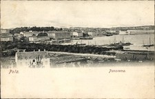 Ak Pola Pula Kroatien, Panorama, Hafen - 10880510 comprar usado  Enviando para Brazil