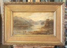 Antique oil painting for sale  GLENROTHES