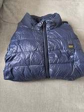 Blauer daunenjacke blau gebraucht kaufen  Bremen