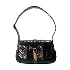 Bolsa de ombro de couro preta GUCCI Mini Jackie comprar usado  Enviando para Brazil