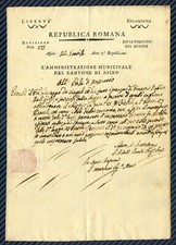 Roman republic letter d'occasion  Expédié en Belgium