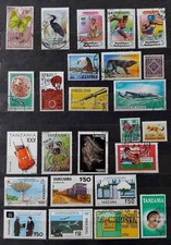 Znaczki Pocztowe Tchad Tanzania Zimbabwe Ghana Mozambik Inne 189 szt (338) na sprzedaż  PL