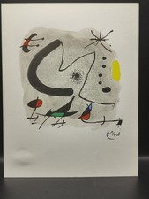 Joan mirò litografia usato  Castelnuovo Don Bosco