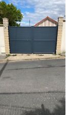 Portail battant aluminium d'occasion  Melun