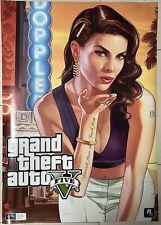 Grand Theft Auto GTA 5 V AUS PAL Pré-encomenda Pôster Dupla Face 84cm X 49 comprar usado  Enviando para Brazil