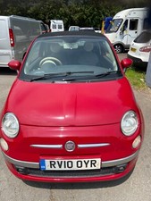 Fiat 500 convertible for sale  PONTYPOOL